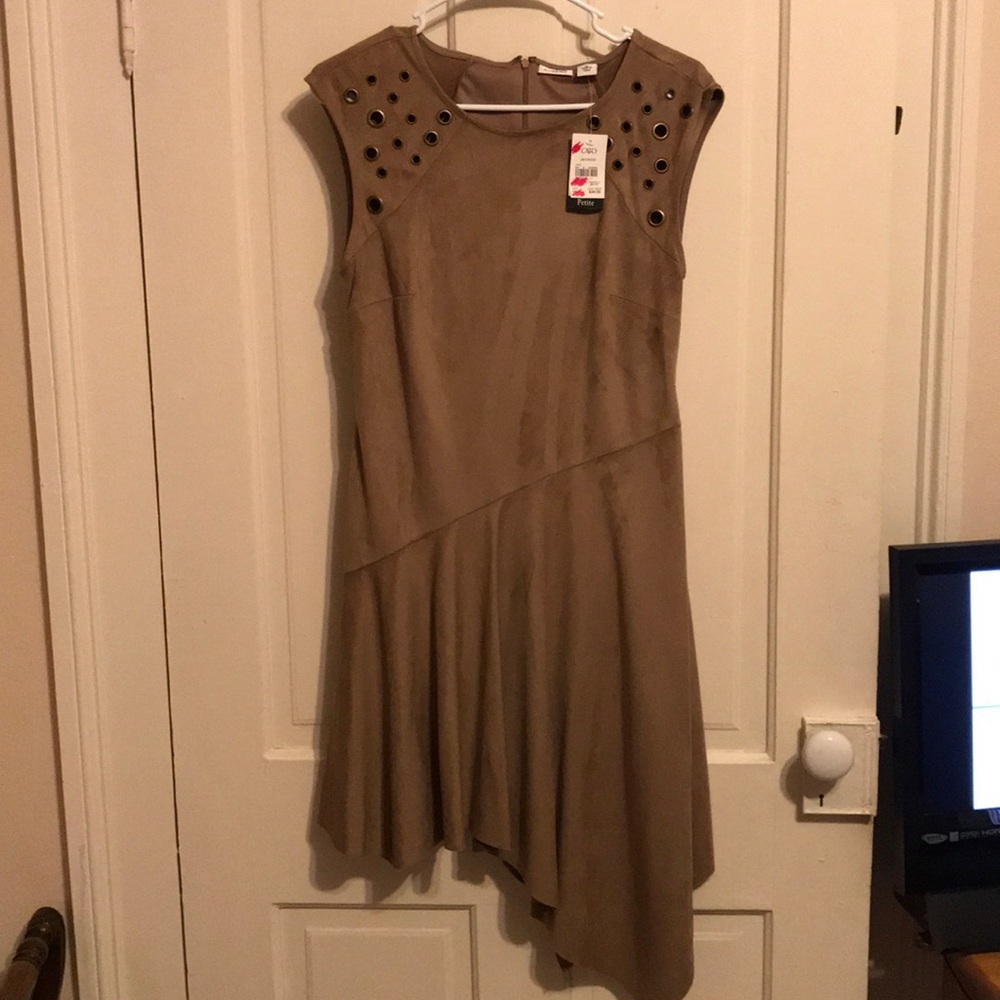 Brand New with tags Cato faux suede dress
